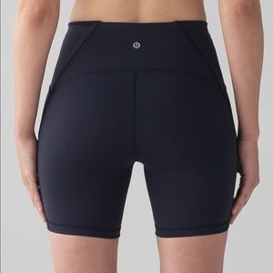 Lululemon Navy Train Times Short